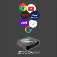 Zooom4K UHD Android Multimedia Box 1GB RAM / 8GB ROM- with Service Support - Image 3